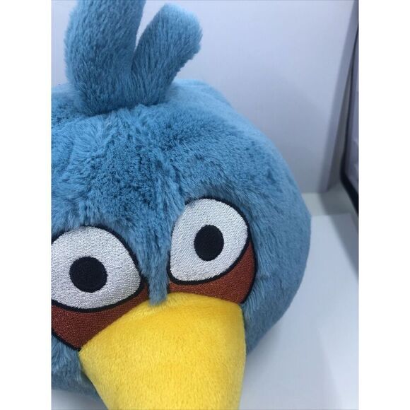 Commonwealth Angry Birds Jay Blue Bird Toys Medium 8” Stuffed Plush NO SOUND - Picture 5 of 14